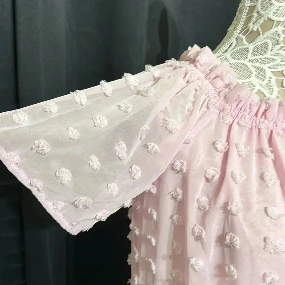 Pink Popcorn Blouse - Picture 2 of 4